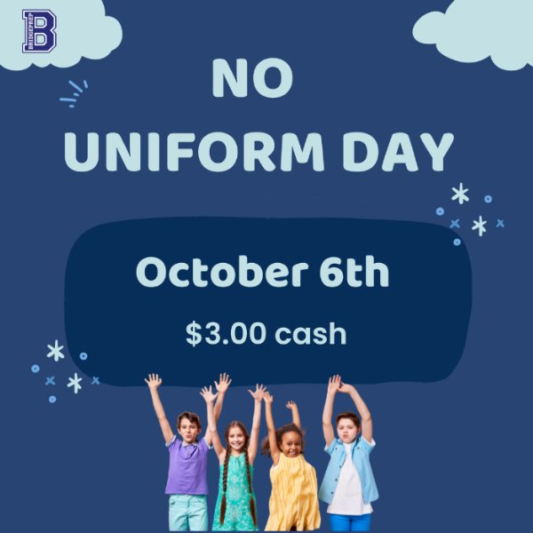 No Uniform Day 